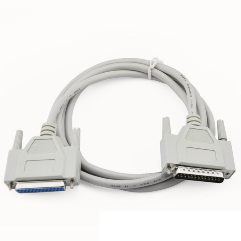 Male to Male Parallel 25Pin 25-Pin DB25  M-M LPT Cable