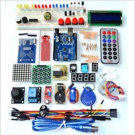 Starter Kit for Arduino UNO R3 Upgraded version  With Retail Box