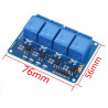 4-Channel Relay Module Shield for Arduino ARM PIC AVR DSP Electronic 5V 4 Channel Relay.4 road 5V Relay Module