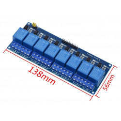 8 - Channel Relay Module Shield for Arduino