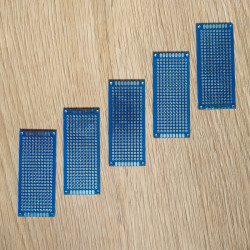 Двухсторонняя печатная плата для Arduino 30mm x 70mm