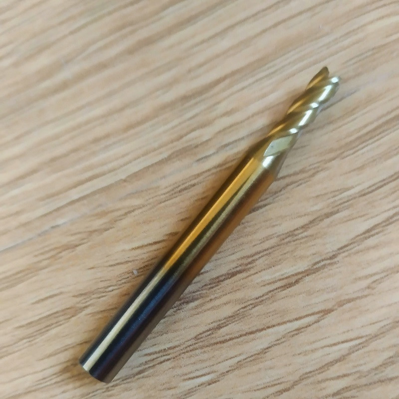 1.5-6mm Titanium HSS 4 Flute CNC Frēzes (1 gab.)