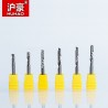 1,0mm - 3.175mmCED x 3.175mm Shank x CEL12-28mm Single Flute Spiral CNC router bit for Acrylic, PVC 1pcs.