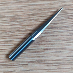 Tapered Ball Nose CNC Bit 6mm Shank 10 degree  R0.5mm  L 60mm