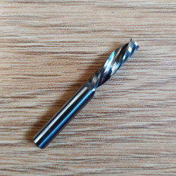 Downcut AAA CED 5mm-6mm-8mm-10mm X CEL 22mm-42mm Left Hand Single Flute Downcut Spiral Bits