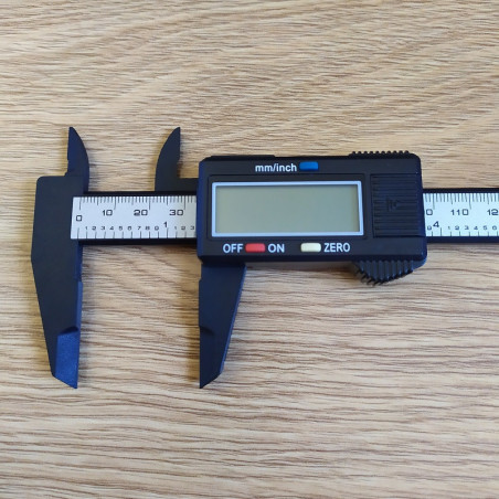 dirtygal 150 mm en fibre de carbone/15,2 cm LCD électronique numérique Vernier Calibre Micromètre 