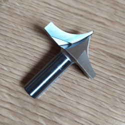 12,7mm(1/2") Shank x D38-51mm  Carving Сhamfer Facet CNC Router Bit