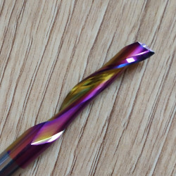 4mm - 8mm Shank Super Coated Single Flute End Mill