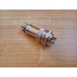 GX12 12mm aviācijas elektriskais saspraudnis metāla vīrišķais-sievišķais savienotājs 3-4 tapas