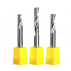 8mm Shank X 25-52mm CEL Single Flute Spiral Cutter High Qualit Router bit  For MDF Wood