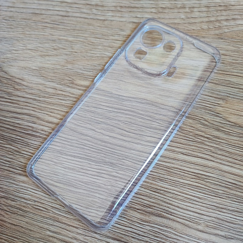 Для Xiaomi Mi11 Pro Чехол Силиконовый чехол Тонкий прозрачный чехол для защиты телефона Soft Shell