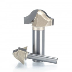 12,7mm(1/2") Shank x D19-38mm Trimming Carving CNC Router Bit