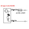 LJ12A3-4-J-EZ Inductive Proximity Sensor Switch NPN AC 90-250V distance 4mm Diameter 12mm