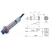 LJ12A3-4-Z... Induktīvs tuvuma sensors. Attālums 4mm, diametrs 12mm NPN PNP DC 6-36V NO NC