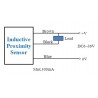 Induktīvā tuvuma sensora slēdzis NPN DC 6-36V Attālums 5mm