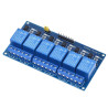 6-Channel Relay Module Shield for Arduino ARM PIC AVR DSP Electronic 5V-24V 6 Channel Relay Module