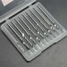 10pcs. CED 3.175mm CEL 17mm 22mm 1 Flute Spiral CNC Router Bits