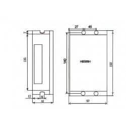 HBS860H Closed-loop 2 фазный драйвер серво двигателя   8A 20-70VAC 30-100VDC RS232 для управления NEMA 34 с замкнутым контуром