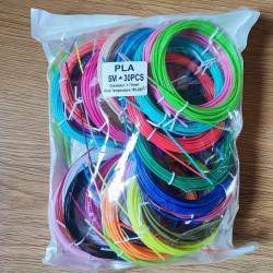PLA Filament 1.75 mm Multi-colored materials for 3D printing 150 m