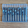 6mm x 22mm 1 Flute Spiral CNC Router Bits For Acrylic PVC MDF (1 gab.)