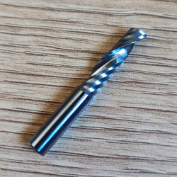 AA 6mm CED22-32mm 1 Flute Spiral CNC Router Bits 2A Quality For Acrylic PVC MDF (1pc.)