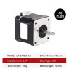 17HS4401S 0.9 degree 1.5A 0,4N.M Nema17 Stepper Motor