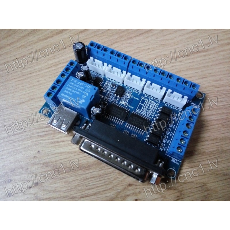 MACH3 CNC 5-axis Breakout Board Adapter