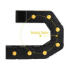 30mm X 103mm Internal Size, Openable,1M Bridge Cable Drag Chain  For CNC Machine