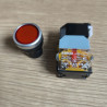LA38-11D LED Button Switch AC220V Self-locking  Button 22mm