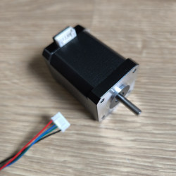 Double Shaft Nema17 Stepper Motor 0.7Nm 1.5A