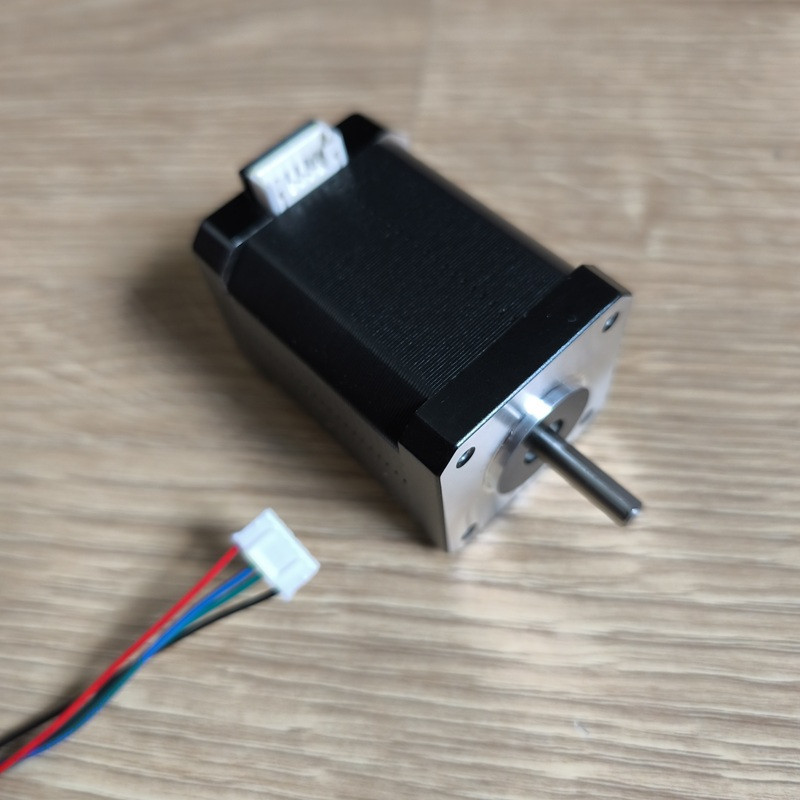Double Shaft Nema17 Stepper Motor 0.7Nm 1.5A