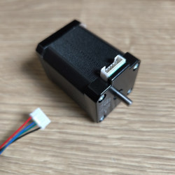 Double Shaft Nema17 Stepper Motor 0.7Nm 1.5A