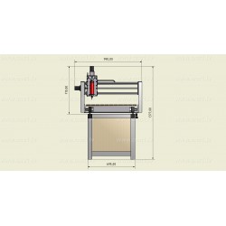 CNC darbgalds Studio 1060-3X