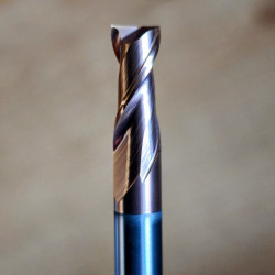 2 Flute for steel, HRC55 Tungsten Steel  CNC End mill Router bits 4mm/6mm/8mm Shank