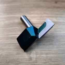 12mm SHK x 57mm CED CED Galda plaknei Kokapstrādes CNC frēzes