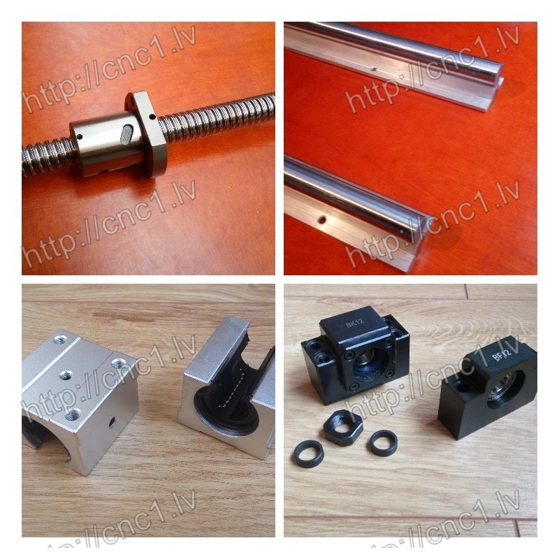 Mechanical components for CNC router building 800х600х250мм Set