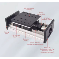 Z- axis Linear Actuator Stage, Stroke 200mm -600 mm lead screw 5-10mm