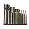 1.5-10mm 4 Flute HSS CNC Frēzes (1 gab.)