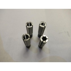 6mm/6.35 to 3.175/4mm Engraving Bit CNC Router Tool Adapter for 6mm Collet (1 pcs.)