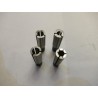 6 mm/6,35 līdz 3,175/4 mm  CNC maršrutētāja instrumenta adapteris 6 mm  (1 gab.)